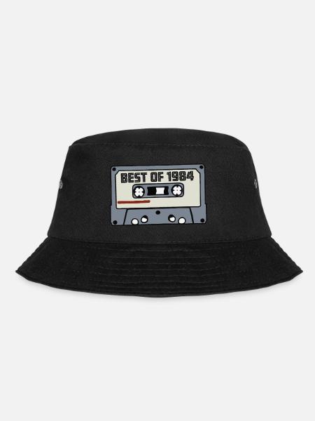 Best of 1984 - Geburtstag Retro Geschenkidee - Bucket Hat - Schwarz