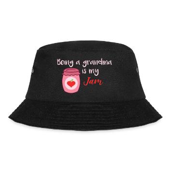 Grandmother Mother's Day Being A Grandma Is My Jam - Bucket Hat - black - Front - Lela (165cm)
