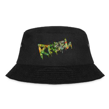 Rebel Rebels Funny Retro Music Hip Hop Rocknroll - Bucket Hat - black - Front - Lela (165cm)