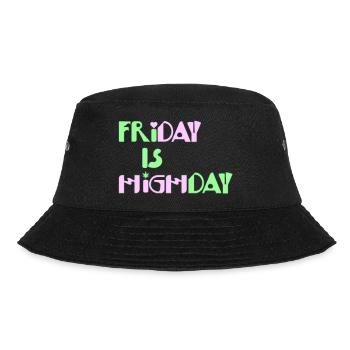 Friday is Highday - Bucket Hat - black - Front - Lela (165cm)