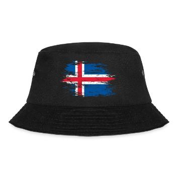 Island used - Bucket Hat - Schwarz - Vorne - Lela (165cm)