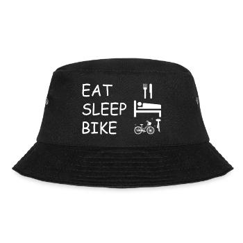 Biking Running Marathon Triathlon Bike - Bucket Hat - black - Front - Lela (165cm)