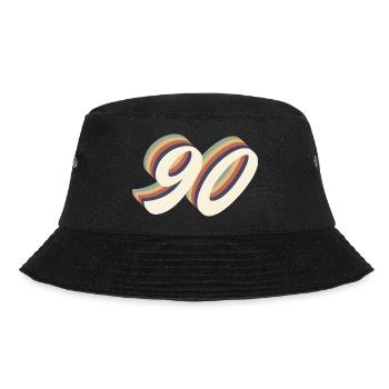 90th anniversary vintage - Bucket Hat - black - Front - Lela (165cm)