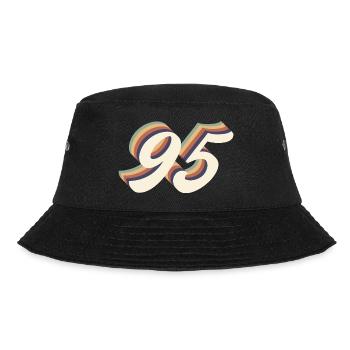 95th anniversary vintage - Bucket Hat - black - Front - Lela (165cm)