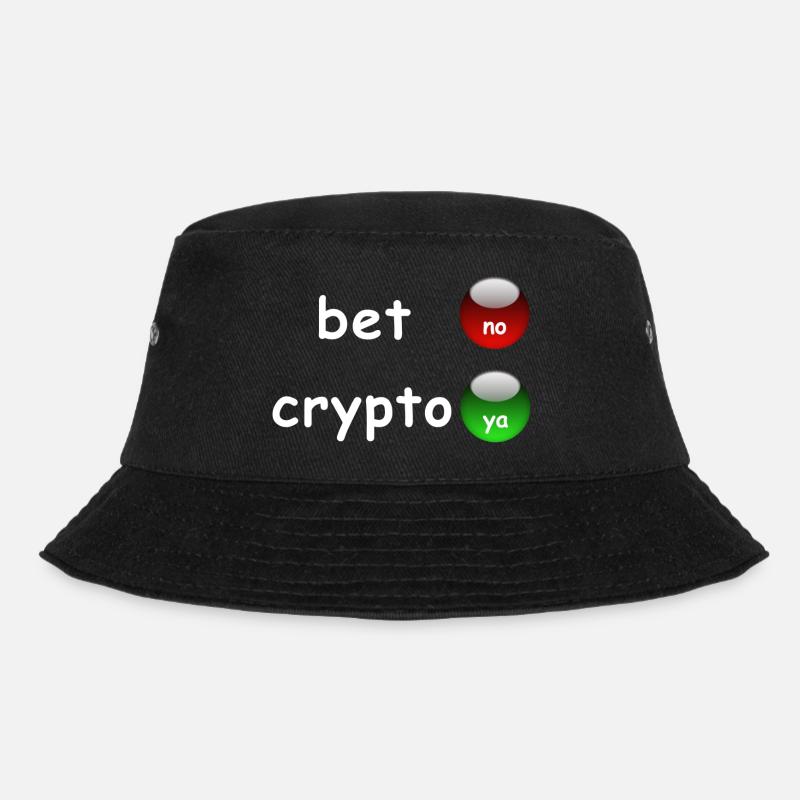Ja zu Crypto! - Bucket Hat - Schwarz