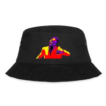 Schwarzer - Bucket Hat - Schwarz - Vorne - Lela (165cm)