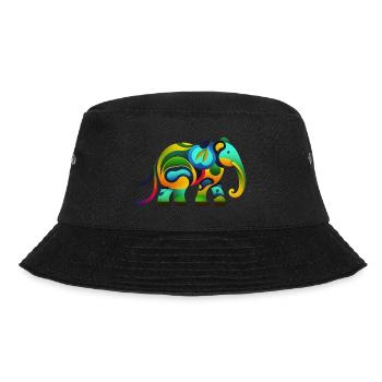 Elephant - Bucket Hat - black - Front - Lela (165cm)