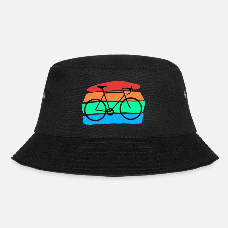 Fahrrad - Bucket Hat - Schwarz
