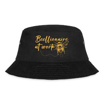 Beellionaire at Work - Bucket Hat - black - Front - Lela (165cm)