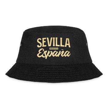 Sevilla España Vintage - Bucket Hat - black - Front - Lela (165cm)