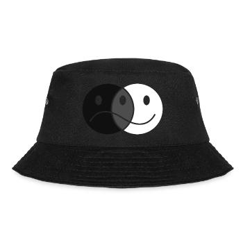 In a good mood or in a bad mood - Bucket Hat - black - Front - Lela (165cm)