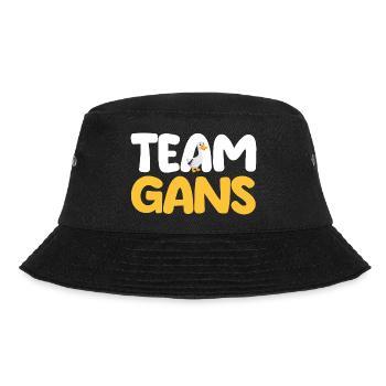 Gans Gänse - Bucket Hat - Schwarz - Vorne - Lela (165cm)