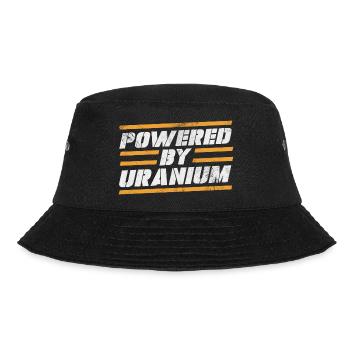Powered by Uranium - Bucket Hat - Schwarz - Vorne - Lela (165cm)
