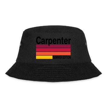 Craftsman Handyman Craft Tool Construction Site - Bucket Hat - black - Front - Lela (165cm)