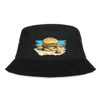 Hamburger à la plage n°2 - Bob - noir - Devant - Lela (165cm)