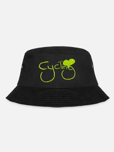 Radfahrer Radfahren BMX Fahrrad Sport Mountainbiken Hobby - Bucket Hat - Schwarz