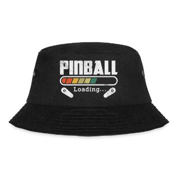 pinball loading Design for a pinball fan - Bucket Hat - black - Front - Lela (165cm)