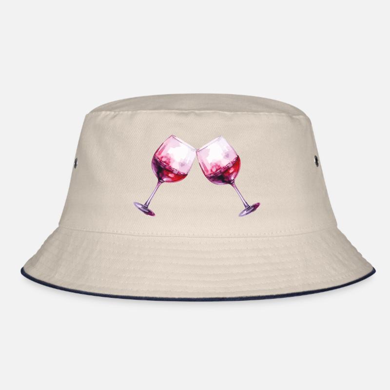 weingläser 2 Bucket Hat