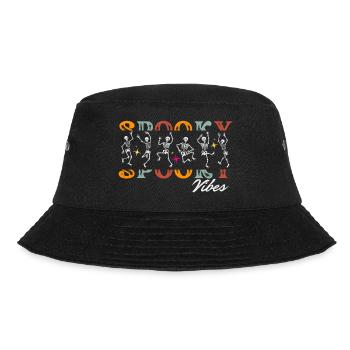 HALLOWEEN SPOOKY VIBES - Bucket Hat - black - Front - Lela (165cm)