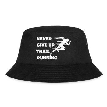 Trail Run Ultra Running Berg Trekking Laufen - Bucket Hat - Schwarz - Vorne - Lela (165cm)