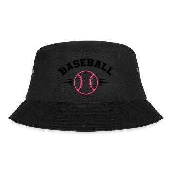 baseball - Bucket Hat - Schwarz - Vorne - Lela (165cm)