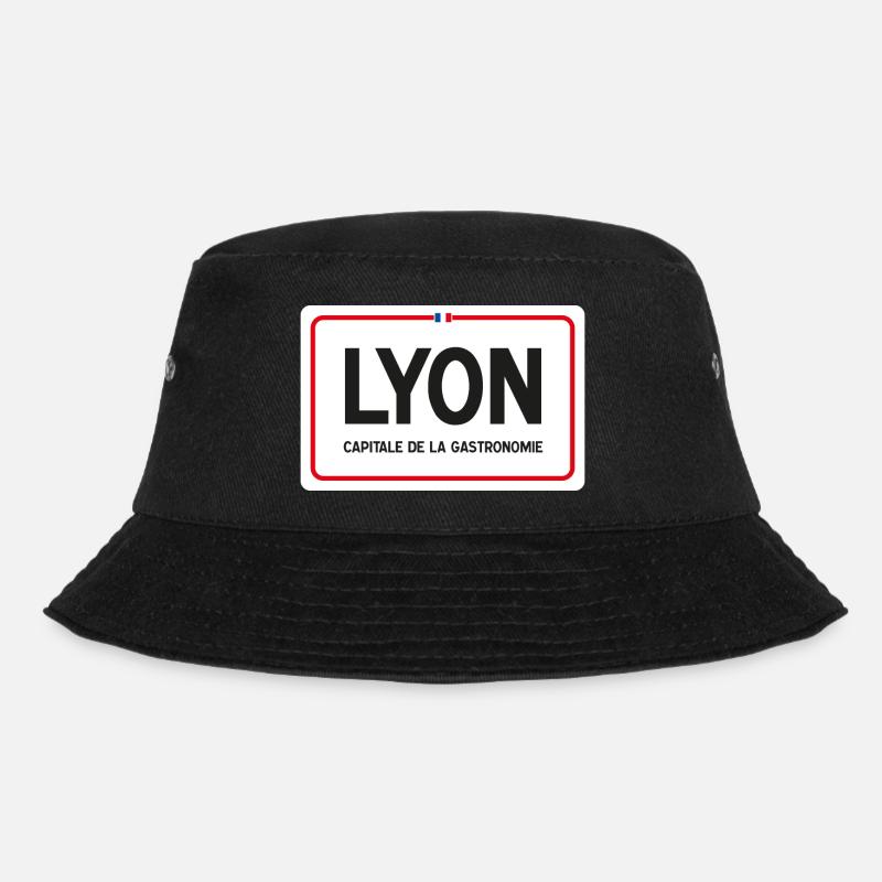 Panneau de la ville de Lyon - Bob - noir