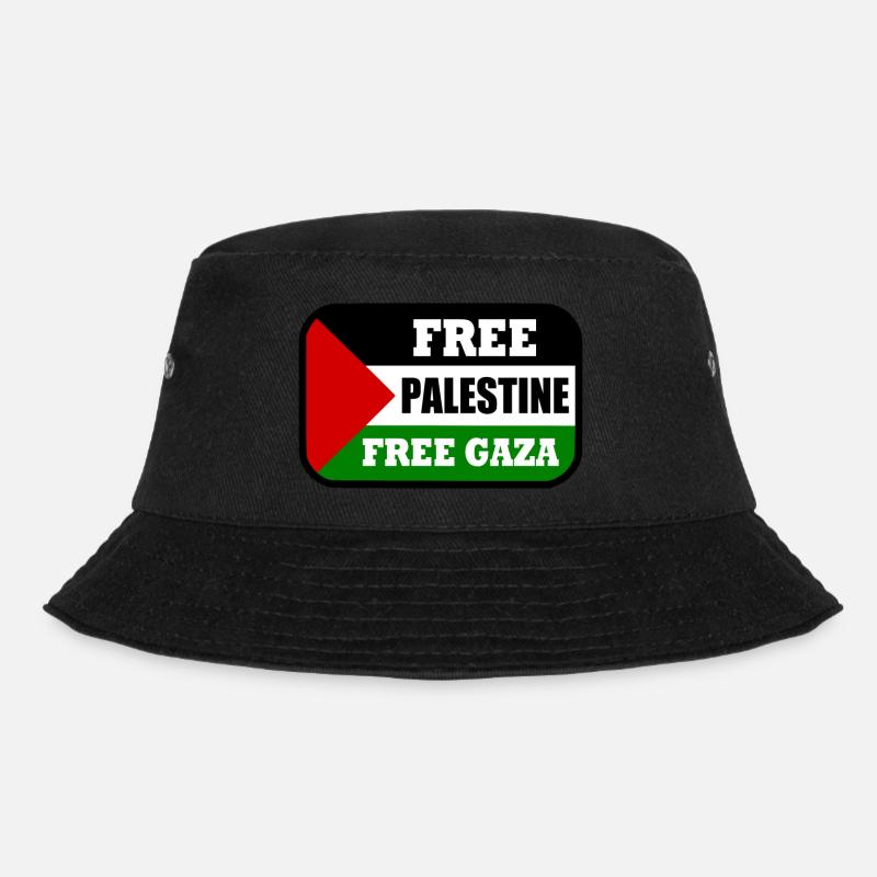 Free palestine - Bucket Hat - Schwarz