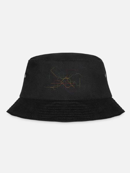 U-MOVE Tschechien Ungarn Bulgarien Rumänien - Bucket Hat - Schwarz