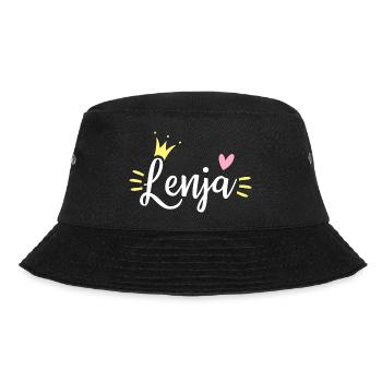 Couronne de nom Lenja - Bob - noir - Devant - Lela (165cm)