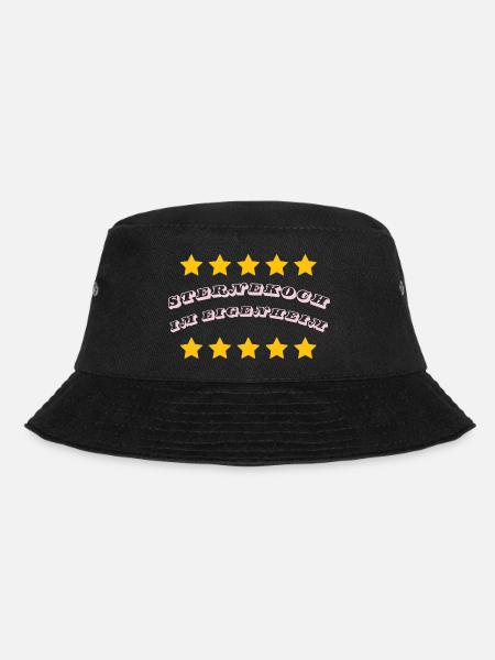 Sternekoch im Eigenheim - Bucket Hat - Schwarz