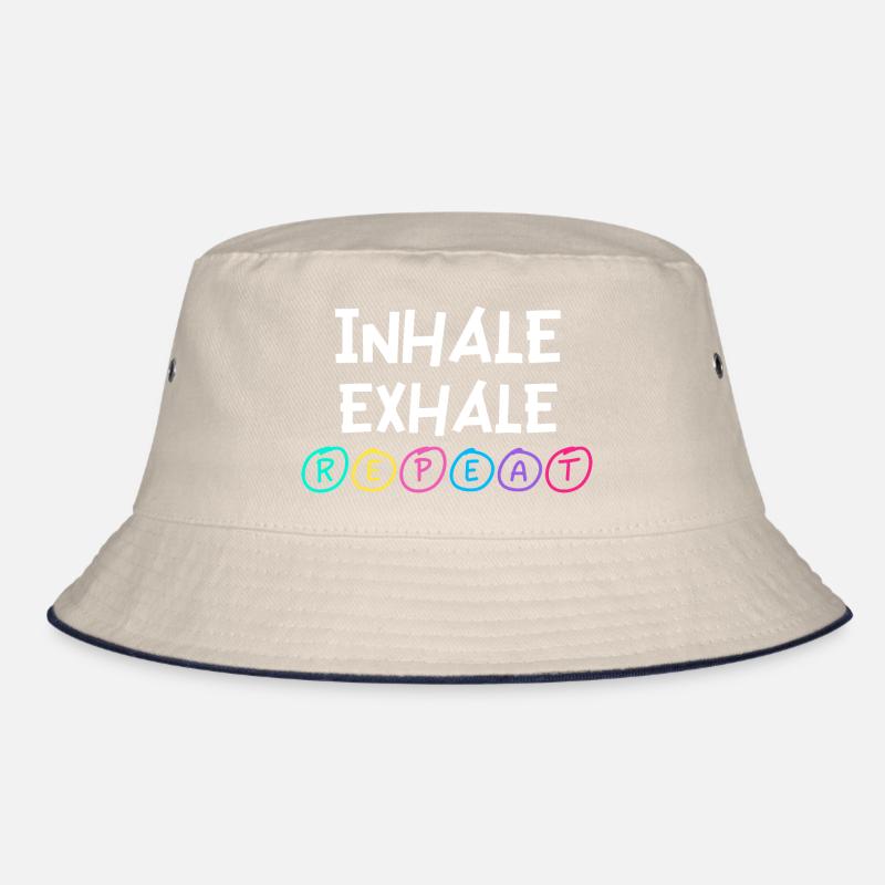 Inhale Exhale Repeat Bucket Hat