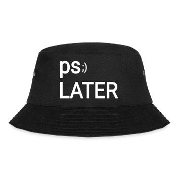Farewell funny cool - Bucket Hat - black - Front - Lela (165cm)