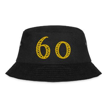 60. 60 ANS. 60e ANNIVERSAIRE. ANNIVERSAIRE 60 ANS. - Bob - noir - Devant - Lela (165cm)