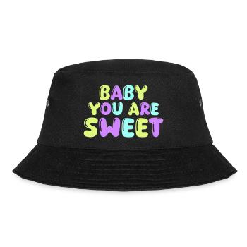 you are sweet baby - Bucket Hat - black - Front - Lela (165cm)