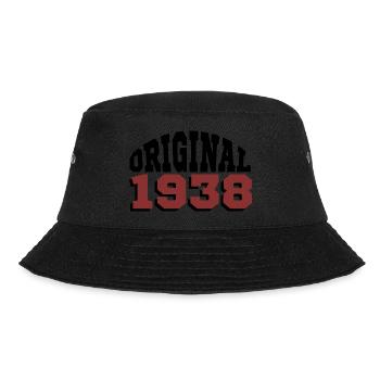 Original 1938 - Bucket Hat - Schwarz - Vorne - Lela (165cm)