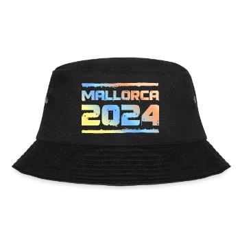 Mallorca 2024 Colorful - Bucket Hat - black - Front - Lela (165cm)