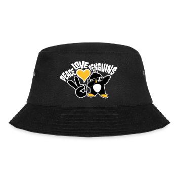 Amour Paix Pingouins Drôle Dab Cool Pingouin Dabbing - Bob - noir - Devant - Lela (165cm)