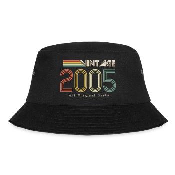 Episch & Legendär Geboren 2005: 19. Geburtstag - Bucket Hat - Schwarz - Vorne - Lela (165cm)