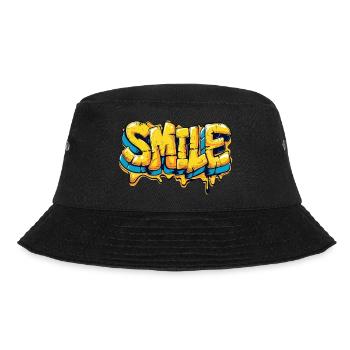 SMILE - Un beau motif pour la bonne humeur - Bob - noir - Devant - Lela (165cm)