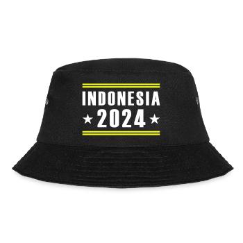 Indonesia 2024 - Bucket Hat - Schwarz - Vorne - Lela (165cm)