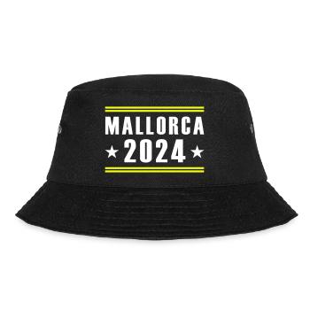 Mallorca 2024 - Bucket Hat - Schwarz - Vorne - Lela (165cm)