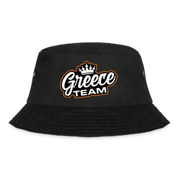 Greece Team - Bucket Hat - black - Front - Lela (165cm)