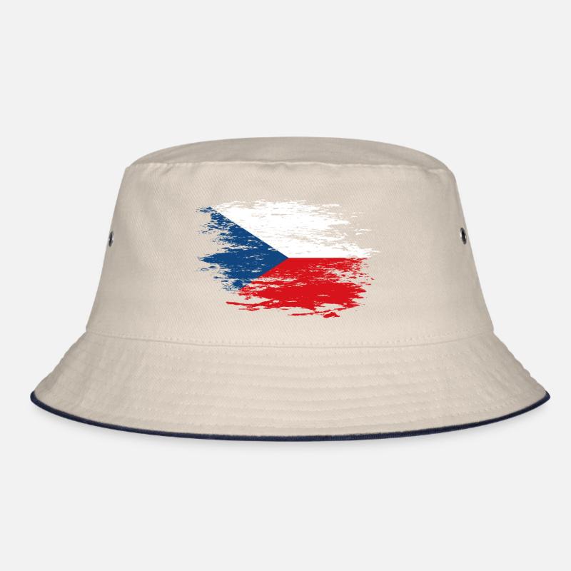 Czech Republic flag used Bucket Hat