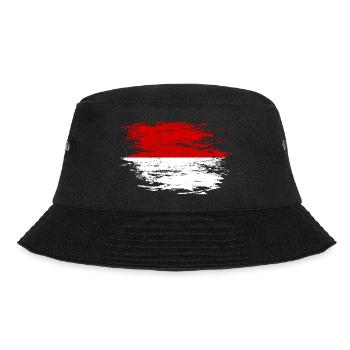 Drapeau indonésien utilisé - Bob - noir - Devant - Lela (165cm)