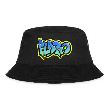 PEDRO GRAFFITI NAME PRINT Pedro First Name - Bucket Hat - black - Front - Lela (165cm)