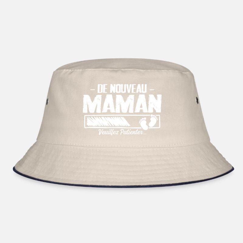 Frau Mutter Geschenk Neugeburt Zukunft Bucket Hat