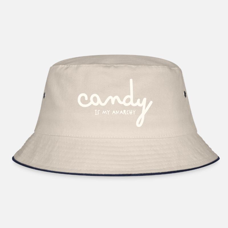 CANDY IS MY ANARCHY Bucket Hat