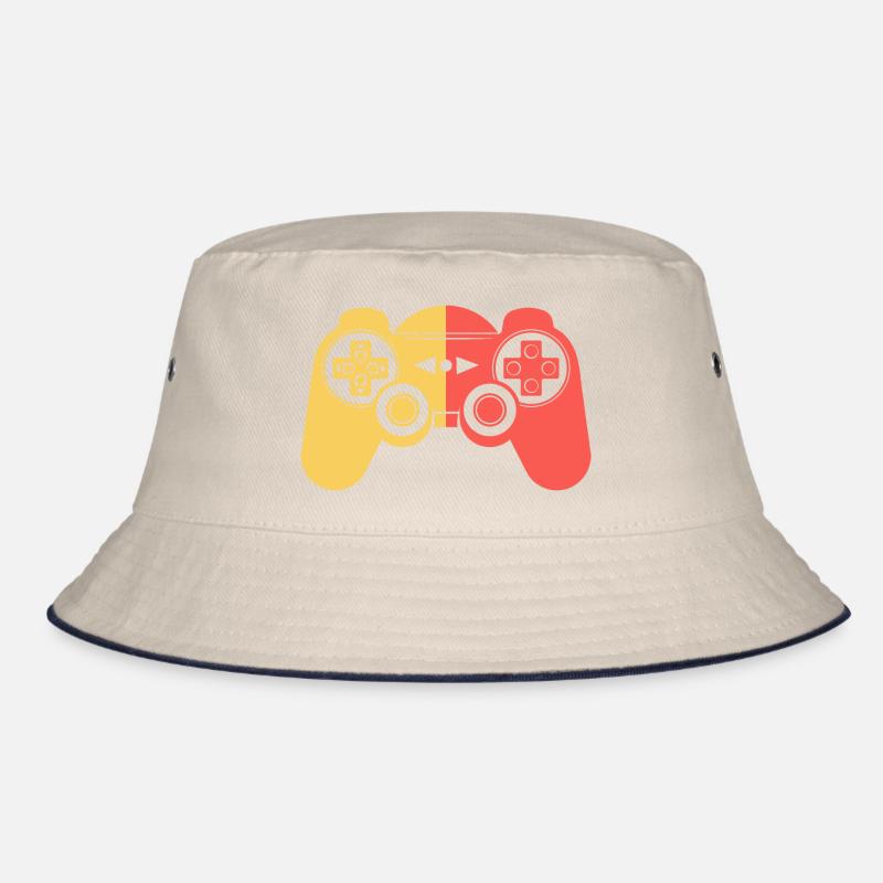 Vintage Retro Gaming Controller Bucket Hat