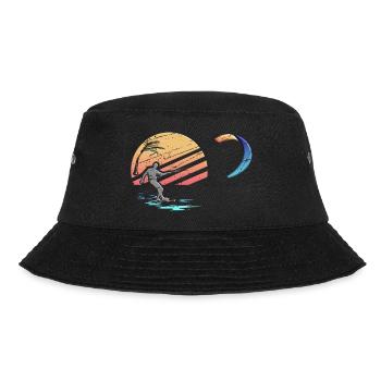 Go Kite - Bucket Hat - black - Front - Lela (165cm)
