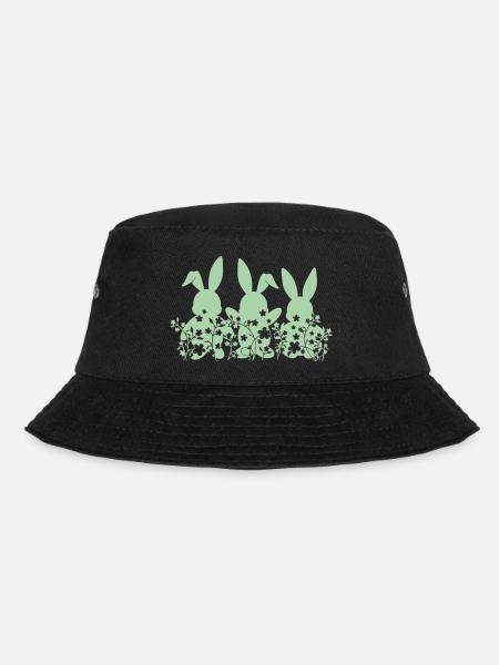 Lapins Fleurs de Pâques - Bob - noir